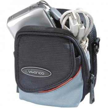 Vivanco RM 65S - Funda (65 x 95 x 25 mm) Negro, Gris