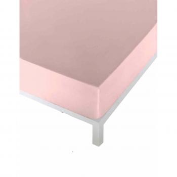 NATURALS Sábana Bajera Rosa FTR8 Cama 105 cm