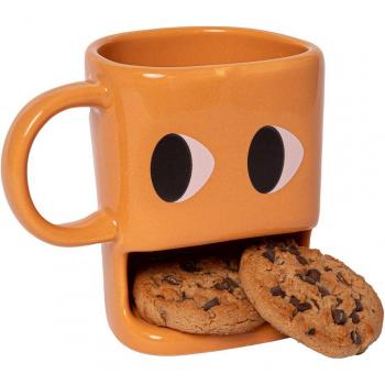 Taza Galletas Fisura Naranja