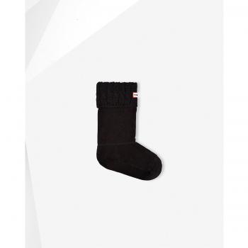 Hunter Calcetines cortos para dama, 6 puntadas, en forma de bota. - negro -