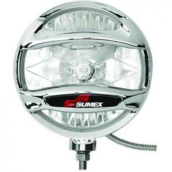 Sumex 3409700 - Juego FarosUltra - Power 4X4 Largo, Alcance 203 mm, Inoxidables Cromados