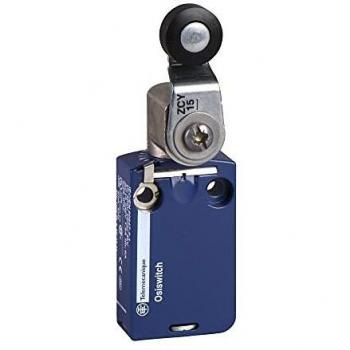 Schneider Electric XCMD2115L1 Limit Switch Xcmd, Thermoplastic Roller Lever, 1Nc+1No, Snap, 1 M