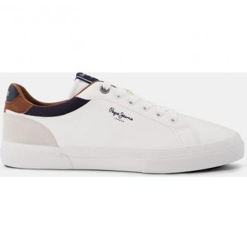 Pepe Jeans Kenton Court White Sneakers for Men EU 45