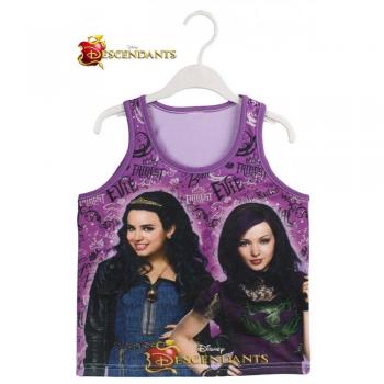 Descendants camiseta algodón t/6-10años