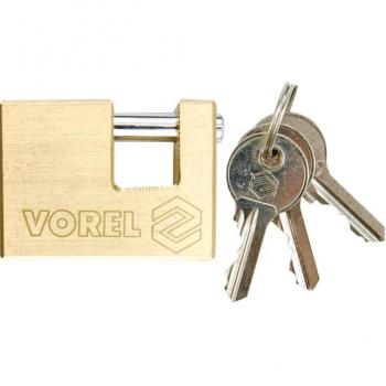 Candado Vorel 77213 - 1 pieza, alta seguridad y durabilidad