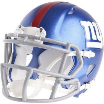 NFL New York Giants Speed Mini Football Helmet Collectible Figure