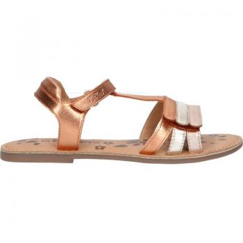Sandalias para Bebés Niña Kickers Diamanto Naranja Brillante