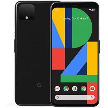 Smartphone Google Pixel 4 XL, Pantalla OLED de 6.3 (16 cm), Memoria Interna de 64 GB, RAM de 6 GB, Cámara Trasera de 16 MP, Color Negro