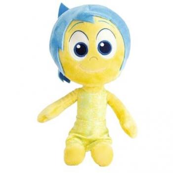 Peluche Alegría del Revés Disney Pixar 25 cm, licencia Disney 100% original, apto para todas las edades
