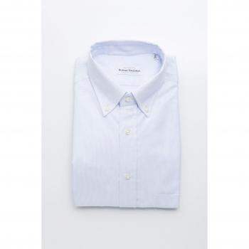 Robert Friedman Light-blue Cotton Shirt - IT44 | XS
