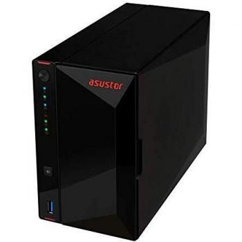 Asustor NIMBUSTOR 4 AS5304T 4 Bay NAS | Network Attached Storage Enclosure, Quad Core 1.5GHz, 4GB RAM DDR4, Personal Private Cloud