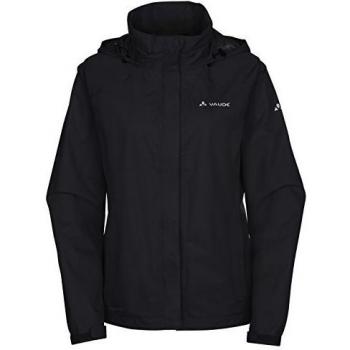 Vaude Women's Escape Bike Light Rain Jacket - Black - Size 44