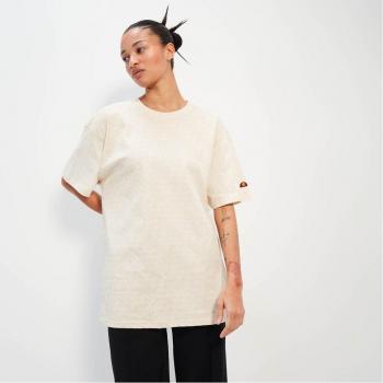 Camiseta unisex Ponzate Ellesse en color blanco con corte holgado y multilogo delantero para niño
