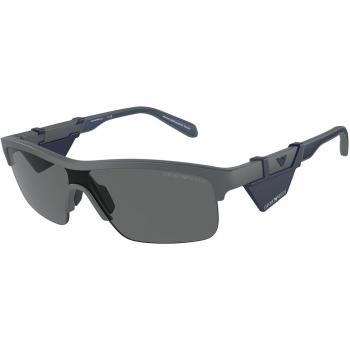 Emporio Armani EA4218 Men's Sunglasses Grey Geometric Color 610387 Size 135
