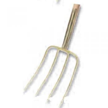Horquilla de Jardín 4 Dientes con Mango de 135 cm - Ideal para Trabajo en Suelo Norddeutsch