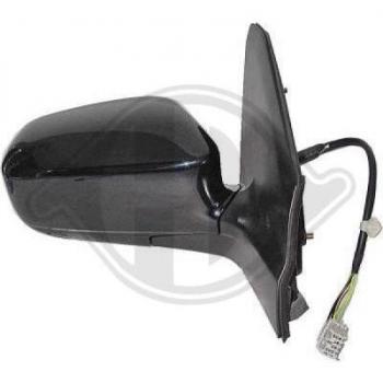 Espejo retrovisor DIEDERICHS 5208524 con diseño de alta precisión, fácil instalación, acabado en negro, fabricado con materiales de calidad para una mayor durabilidad y resistencia a la intemperie