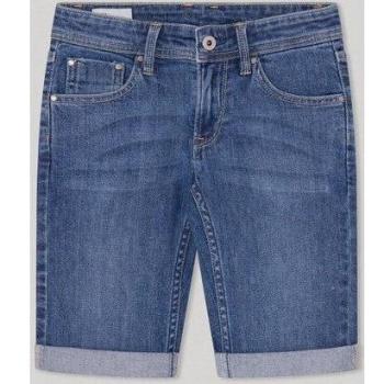 Pepe Jeans - Bermuda de niño vaquera cinco bolsillos fit slim