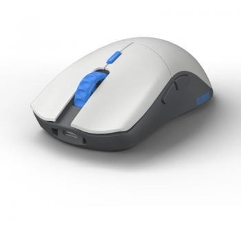 Glorious PC Gaming Race Series One Ratón Óptico Gaming Inalámbrico 19000 DPI Blanco