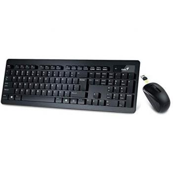 Genius SlimStar 8005, RF inalámbrico, Oficina, Interruptor de membrana, Inalámbrico, PC/servidor, Estándar