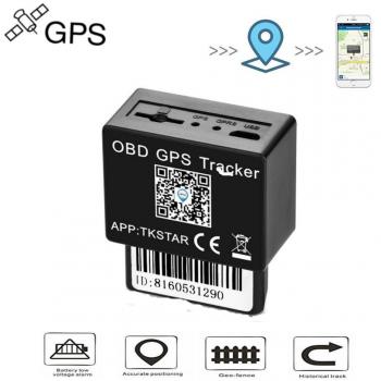 SMS/GPRS/IE Red antirrobo OBD GPS Rastreador Alarma de exceso de velocidad para coches GSM tarjeta SIM de vigilancia de vigilancia móvil