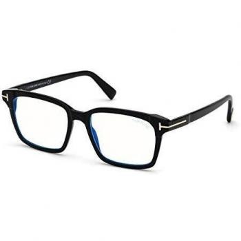 Gafas de Vista Tom Ford FT 5661-B BLUE BLOCK Shiny Black 49/18/145 unisex