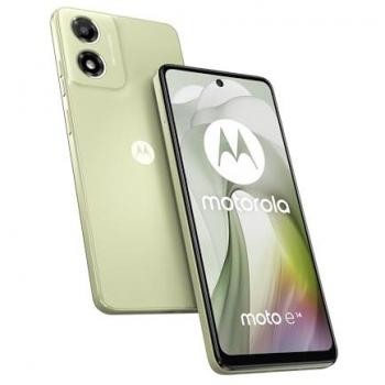 Motorola Moto E14 6.56 Dual SIM Android 14 4G USB Type-C 2GB RAM 64GB Almacenamiento Batería de 5000 mAh Graphite/Pastel Verde/Púrpura