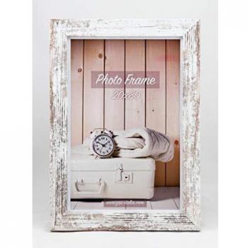 Marco de Fotos Nelson 6 Blanco Vintage 20x30 cm Madera