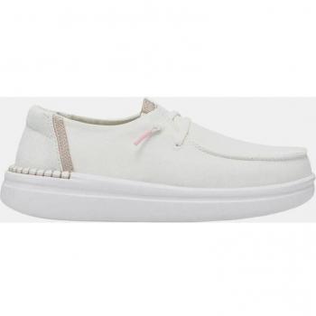 Zapatillas HeyDude Wendy Rise Blanco de Mujer