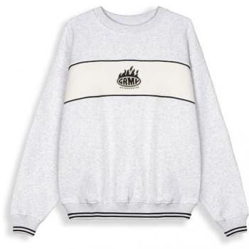 Sudadera Grimey 'Scratching Memories' Gris Vintage para Hombre