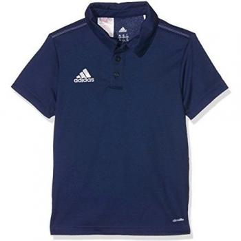adidas COREF CL POL Y - Camiseta para niño, color azul marino / blanco, talla 116