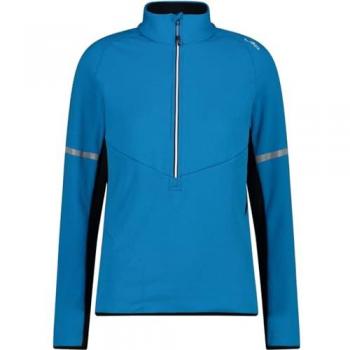 CMP Women's Turquoise Long Sleeve Sweatshirt - Size 40