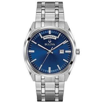 Bulova Mens Analogue Classic Quartz Watch with Stainless Steel Strap 96C125