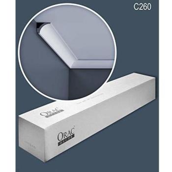 Orac Decor C260 Luxxus Cornices Mouldings 50 m (Box of 25 pieces)