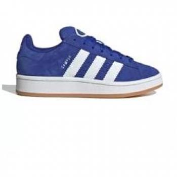 Zapatilla Deportiva Unisex Adidas Campus Azul, Talla 36 2/3, Material Ante