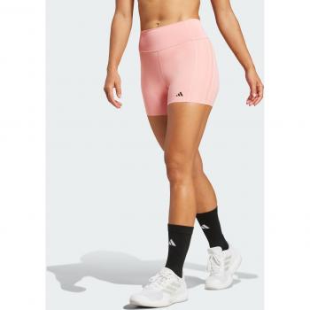 Adidas Optime 4' Raw Cut Hem Short Leggings Rosa XS Mujer