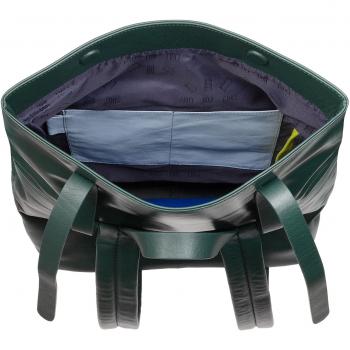 Mochila grande de hombre de piel Dudu con solapa, colorida, suave, 14L, diseño deportivo casual