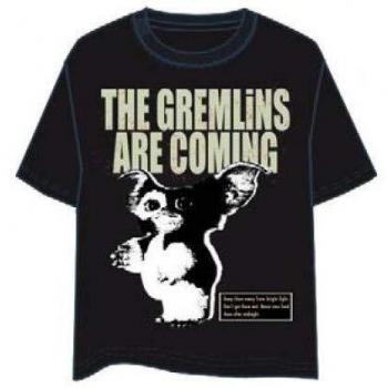 LAST LEVEL Camiseta Gremlins Coming L Camisa Cami, Multicolor, Adultos Unisex