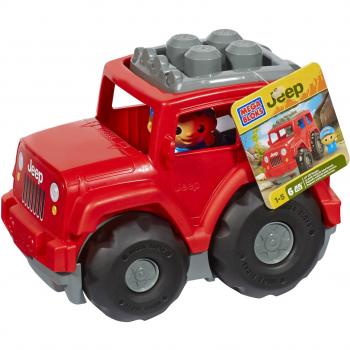 Mega Bloks First Builders - Juego de construcción, Jeep Todoterreno