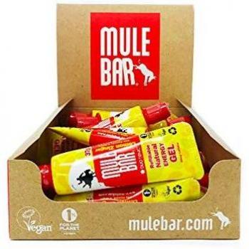 MuleBar Gel Energético Sabor Limón y Jengibre - 24 Unidades
