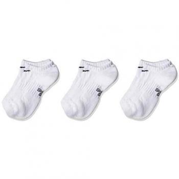NIKE Y Nk Everyday Cush Ns 3pr Socks, Unisex niños, white/