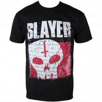 Slayer Undisputed Attitude Skull Metal T-Shirt for Men - ROCK OFF S