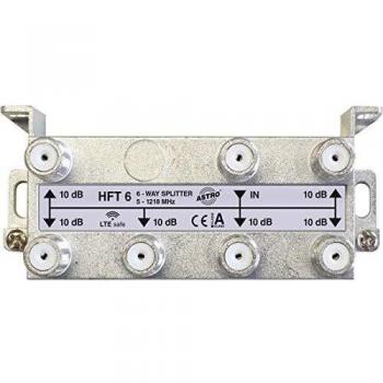 Astro HFT 6 Six-Way Tap-Off and Distributor for SAT Systems