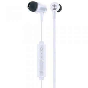 Auriculares In-Ear Bluetooth Schwaiger KH710BTW512 con Micrófono y Control Remoto - Color Blanco