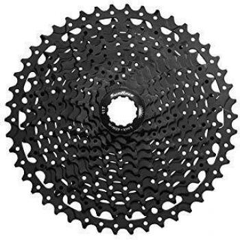 SunRace Unisex's CSMS8 11SPEED CASS 1140T 11 Speed Cassette, Black