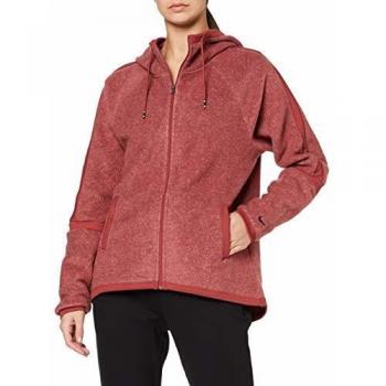 Nike W NK THRM FLC FZ Cozy Sudadera con Capucha, Mujer, Cedar/htr/Cedar/Black, M