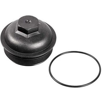 febi bilstein 39697 Cap for oil filter housing, with sealing ring, pack of one