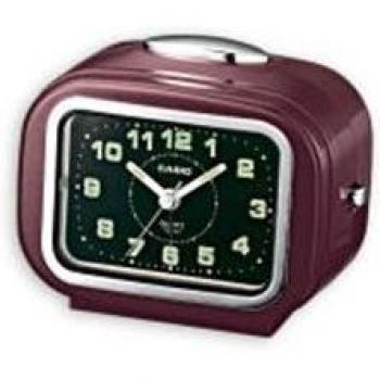 CASIO CLOCKS - Reloj analógico despertador de cuarzo unisex