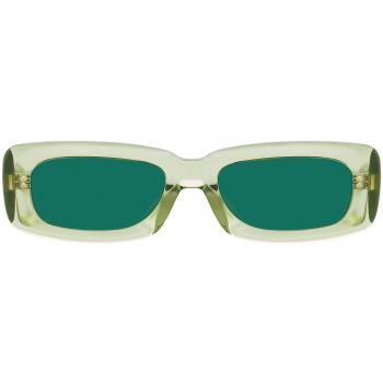 Linda Farrow THE ATTICO MINI MARFA ATTICO16 C15 Women's Sunglasses Green Size 52