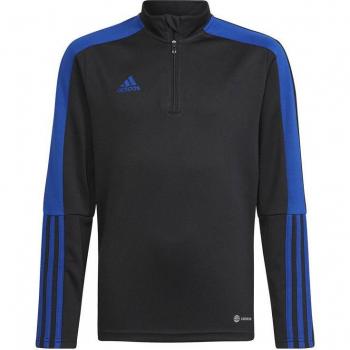 Sudadera sin Capucha Niño Adidas Tiro Essential Negro
