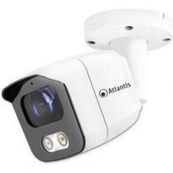 Cámara de Seguridad IP PoE Bullet Atlantis Ultraplex A11-UX1014A-BP 8MP 3840x2016 20fps Visión Nocturna IR 15m